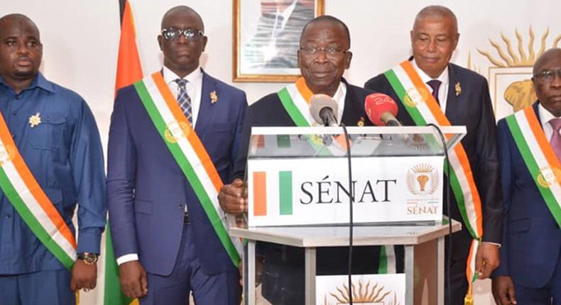 Quelques sénateurs ivoiriens