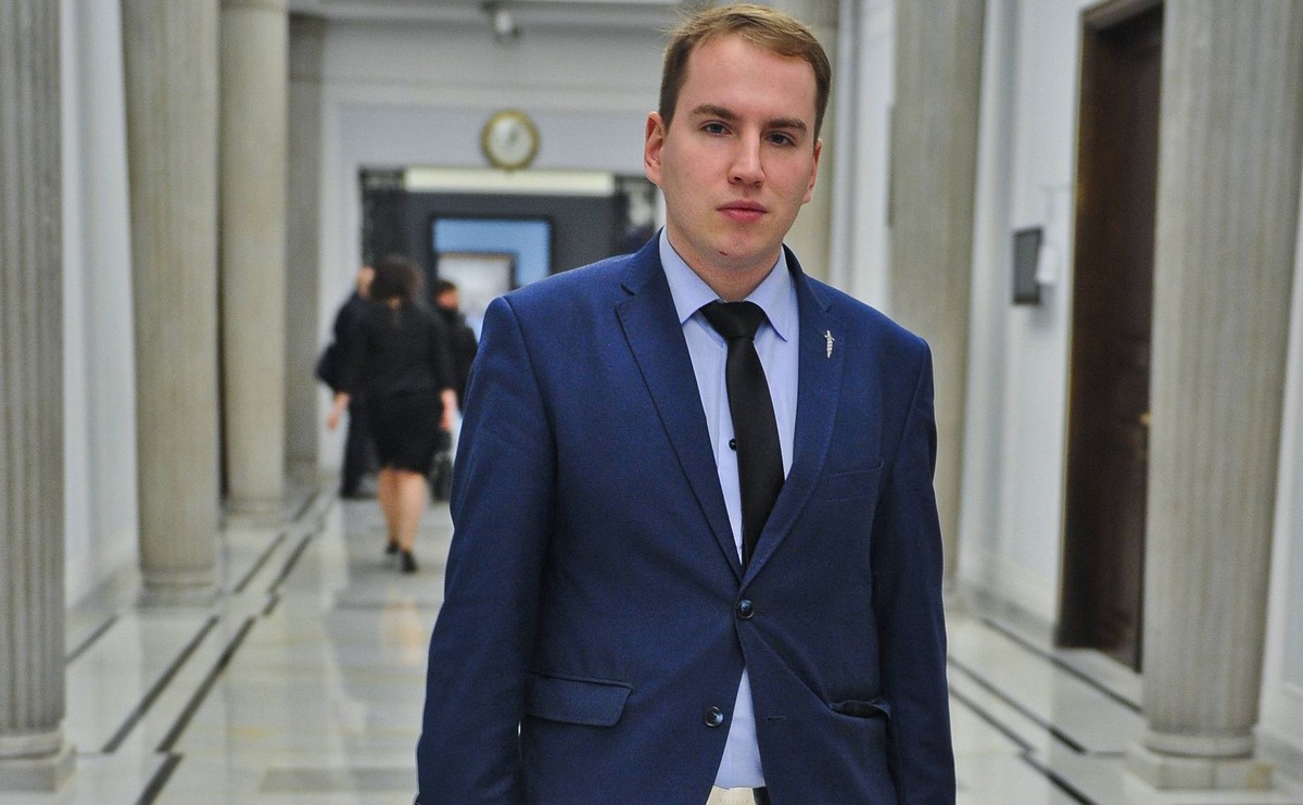 Poseł Kukiz'15 Adam Andruszkiewicz