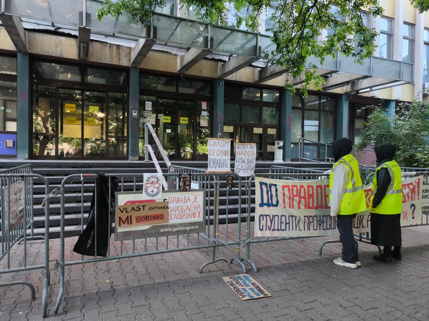 Novi Sad Studenti blokada