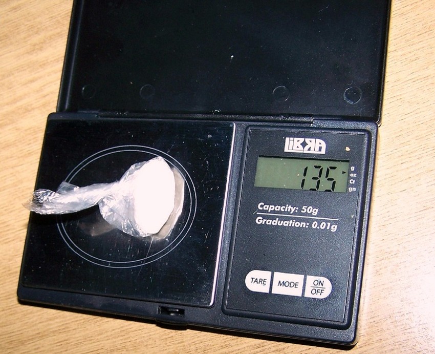 Otkrivena kesica kokaina na Gradini