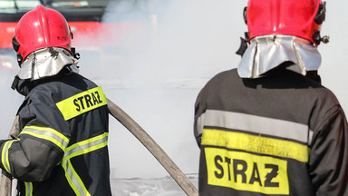 Pożar koło Sokółki. Ośmioosobowa rodzina straciła swój dom