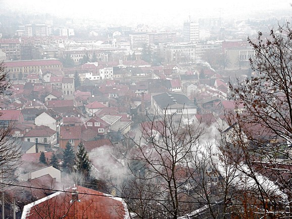Valjevo najzagađenije