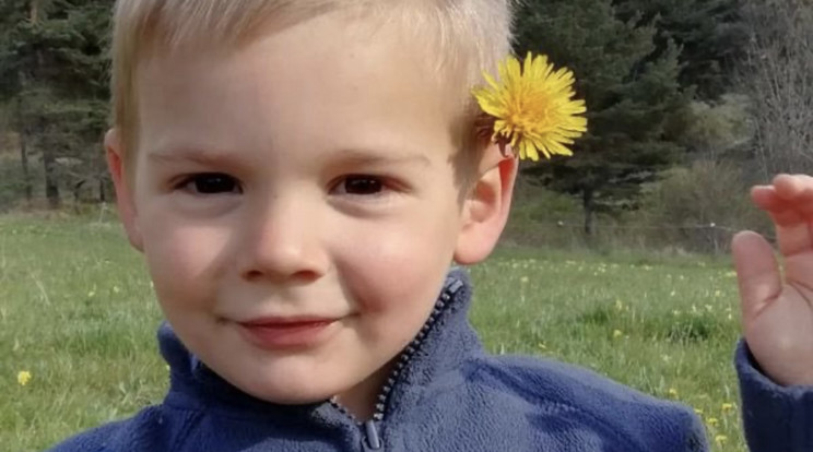 Eltűnt egy két éves kisfiú Franciaországban./ Fotó: Twitter
