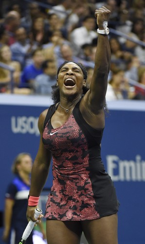Serena Williams wyszła na kort w efektownej sukience