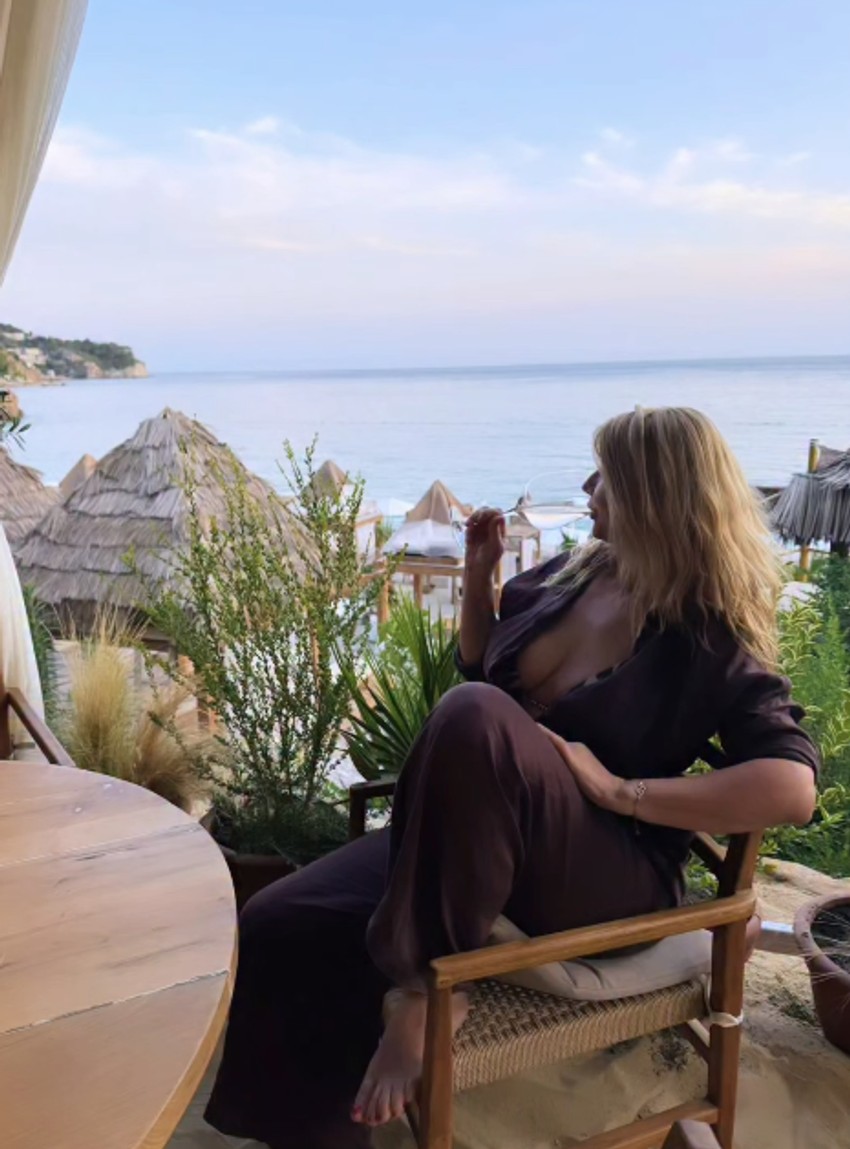 Vesna Dedić na plaži