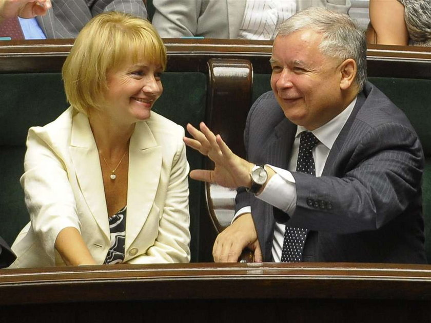 Kaczyński o Szczypińskiej: Kariera na love story ze mną! 