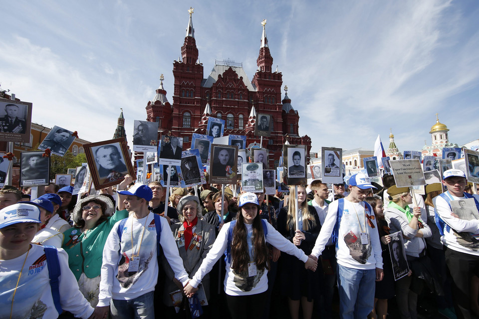 RUSSIA VICTORY DAY (70th anniversary of the end of World War II)