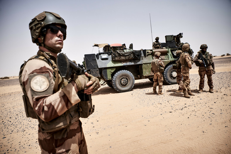 Francuska Operacja Barkhane na północy Mali. 4 września 2021 r.
