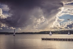 Tragedia na jeziorze Niegocin. Odnaleziono ciało trzeciej ofiary nawałnicy
