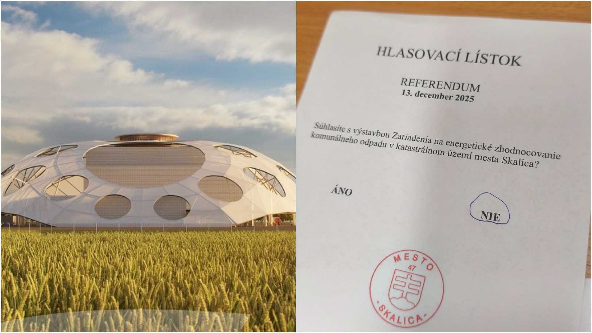 Spaľovňa v Skalici