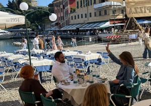 Karići stigli u Portofino na Melininu svadbu