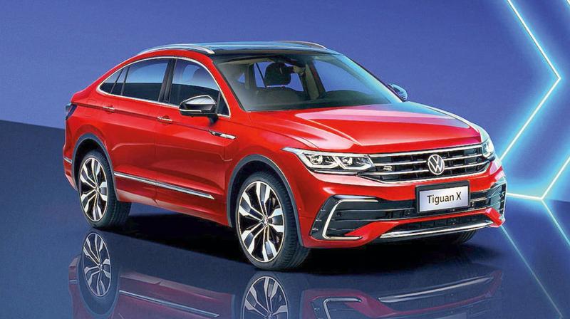 Volkswagen Tiguan X. Od 2022 r. Volkswagen oferuje w Chinach Tiguana w modnej formie SUV-a coupé. Bazę stanowi wydłużony Allspace. Na rynki europejskie Tiguan X nie jest przewidziany.