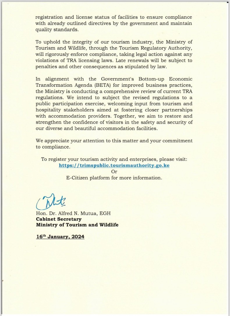 Ministry of Tourism and Labour Responds to Airbnb-related deaths with a commitment to safety & regulation