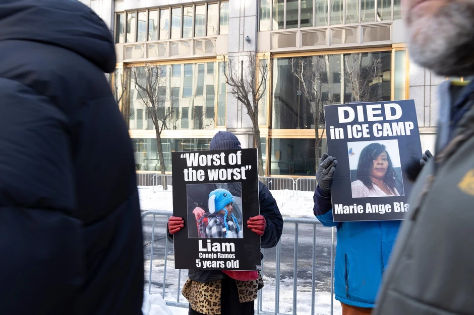 Protesti protiv ICE-a nakon privođenja petogodišnjeg Lijama Koneha Ramosa u Njujorku 29. januara