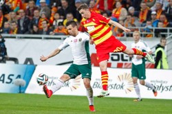 T-Mobile Ekstraklasa: Jagiellonia Białystok - Śląsk Wrocław 1:1