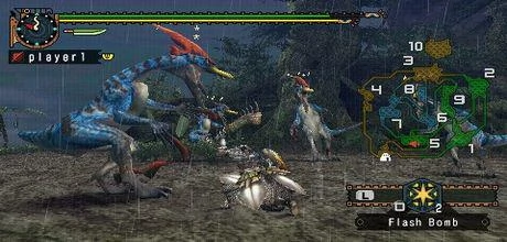 Screen z gry "Monster Hunter Freedom 2"