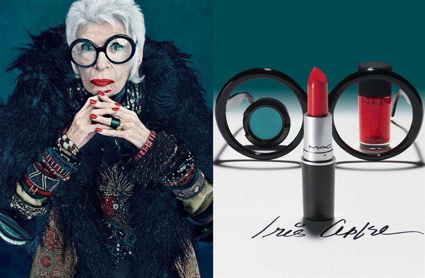 Iris Apfel kosmetyki MAC 2012