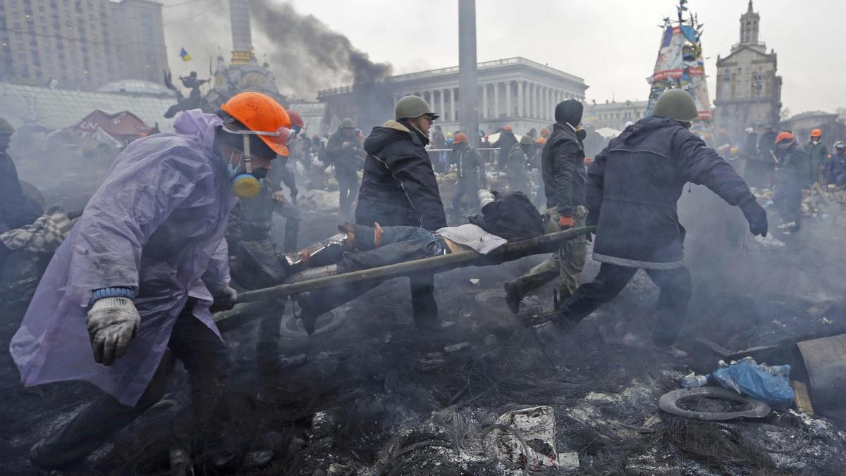 Ukraina protesty Kijów