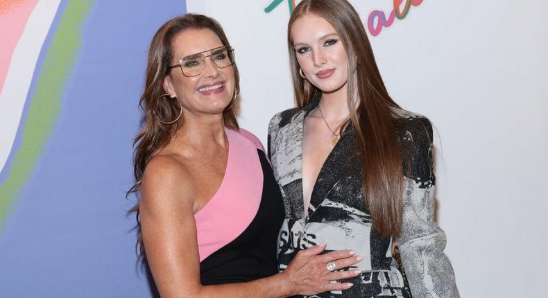 Brooke Shields with her daughter, Grier Hammond Henchy.Dimitrios Kambouris/Getty Images