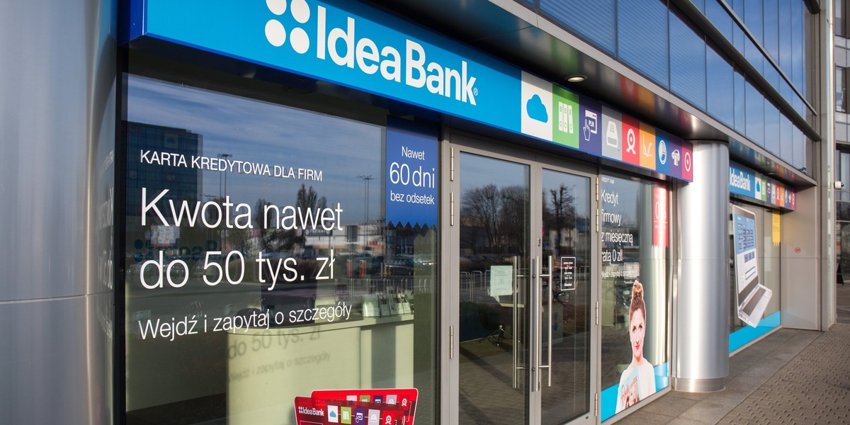 Grupa Idea Bank specjalizuje się w usługach bankowych i finansowych dla małych firm. Komisja Nadzoru Finansowego ustanowiła nad bankiem kuratora w postaci BFG chcąc tym samym poprawić sytuację firmy.