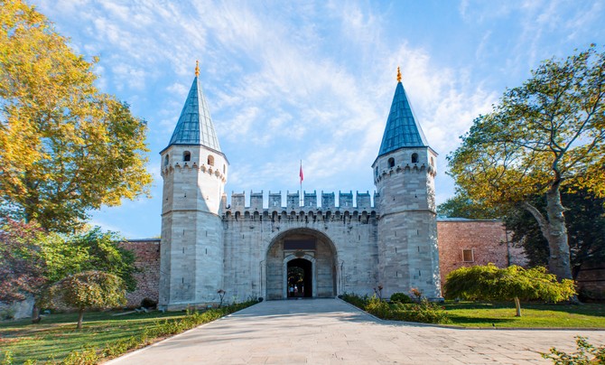 Ulaz u Topkapi palatu