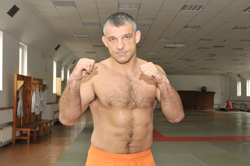 Paweł Nastula Andrzej Wroński trening MMA