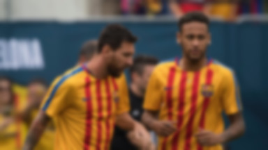 Piłkarze Barcelony rywalizują ze sobą na treningu