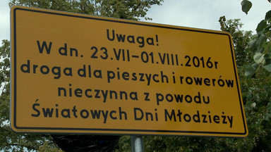 Zamknięte ulice i sklepy. Jak przed ŚDM radzi sobie Kraków?