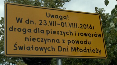 Zamknięte ulice i sklepy. Jak przed ŚDM radzi sobie Kraków?