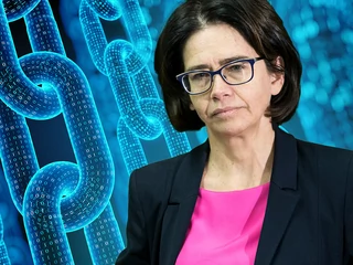 Była minister cyfryzacji Anna Streżyńska i jej debiutancki projekt oparty na technologii blockchain.