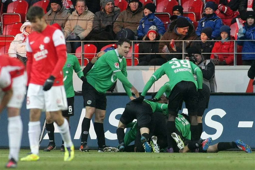 Artur Sobiech strzelił pierwszego gola w Hannover 96