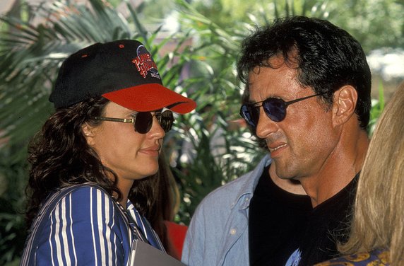 Janice Dickinson i Sylvester Stallone