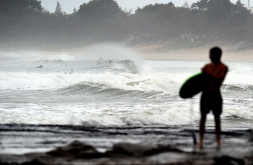 AUSTRALIA CYCLONE MARCIA (Cyclone Marcia hits Queensland)