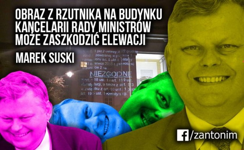 Marek Suski stał się bohaterem memów