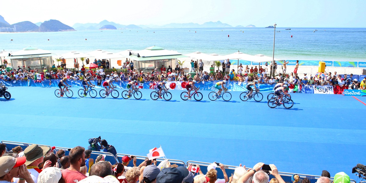 (SP)BRAZIL-RIO DE JANEIRO-OLYMPICS-TRIATHLON