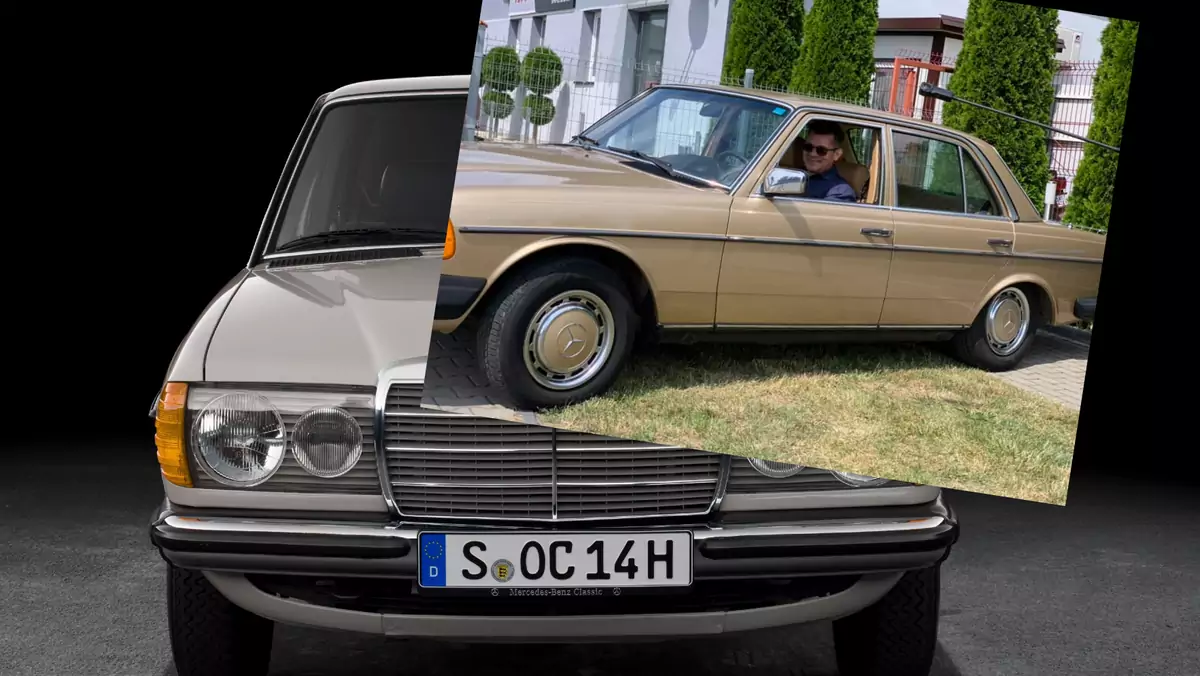 Zenon Martyniuk kupił Mercedesa. To klasyczne W123