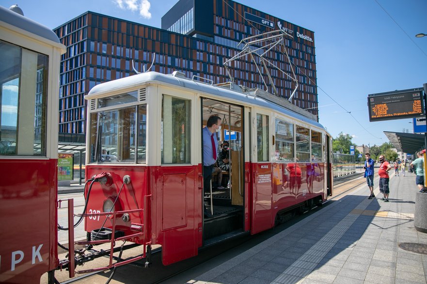 Tramwajową Linią Turystyczną po Łodzi 