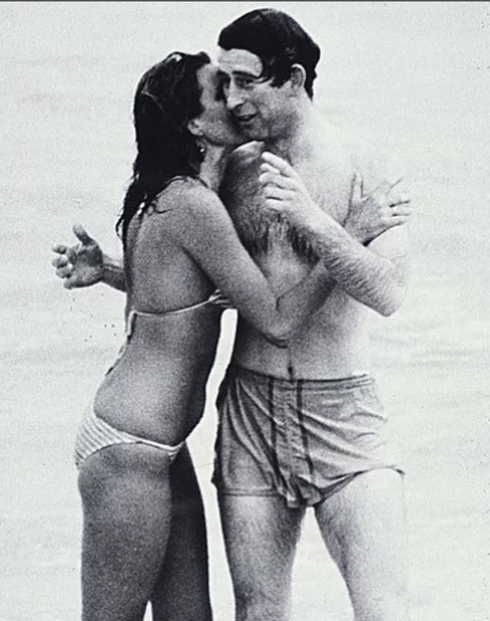 Książę Karol i Jane Priest w 1979 r. (fot. _backstory_/Instagram)