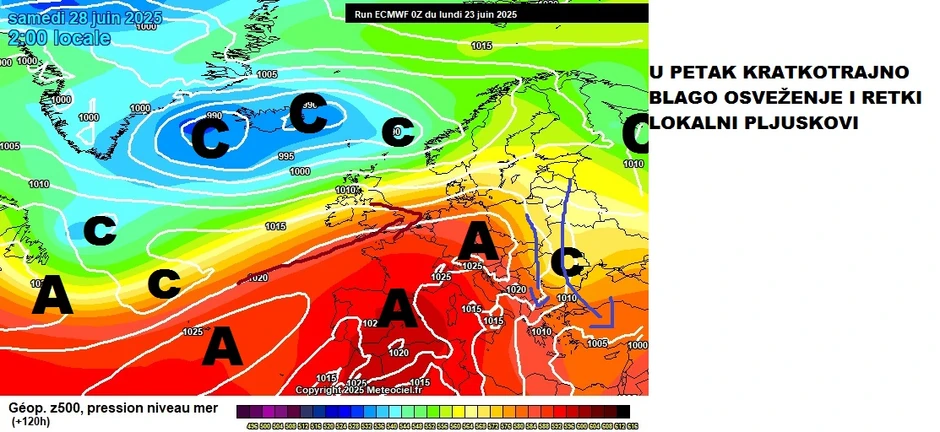 Posle kratktrajnog osveženja biće ponovo tropski toplo