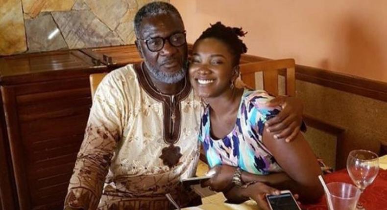 Late Ebony and her father