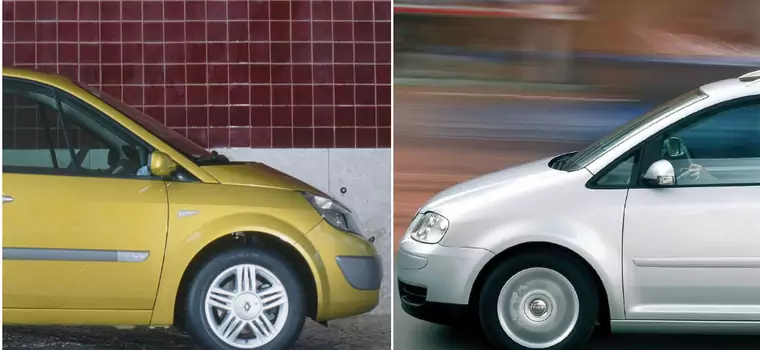 Volkswagen Touran I vs. Renault Scenic II - dalekie od ideału!
