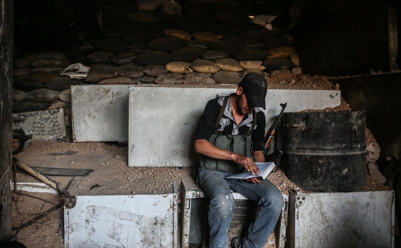 SYRIA. RAMADAN NA GRUZACH DAMASZKU