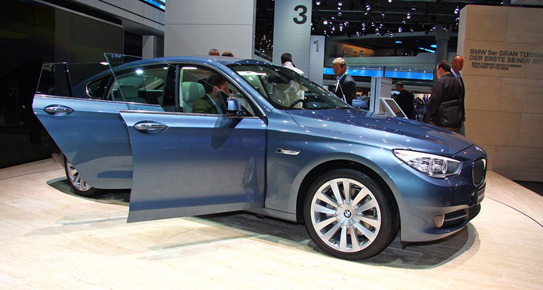 IAA Frankfurt 2009: BMW 5 GT – pierwsze wrażenia (fotogaleria)