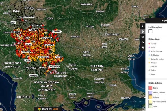 DRAMATIČNA MAPA SRBIJE Zabeleženo skoro čak 40.000 OPASNIH TAČAKA, biće ih još, ali je neizvesno gde tačno, evo o čemu se radi