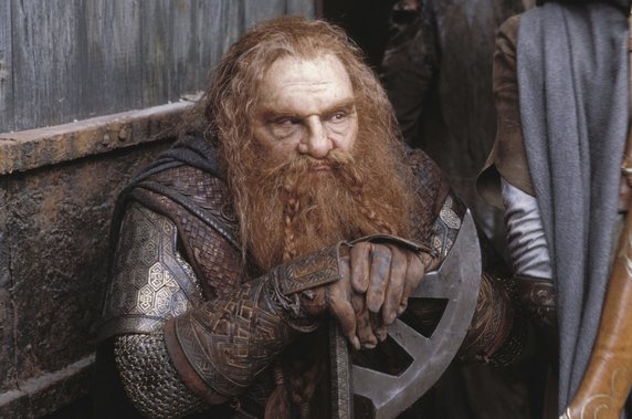 John Rhys-Davies we "Władcy pierścieni"