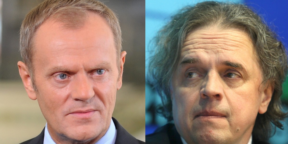 Donald Tusk i Krzysztof Kilian