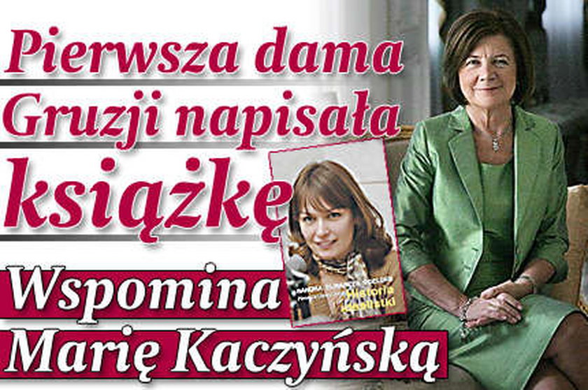 Książka pierwszej damy Gruzji. Wspomnienia o Marii Kaczyńskiej