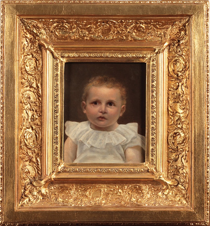 Steva Todorović, Portret devojčice u belom, oko 1890.