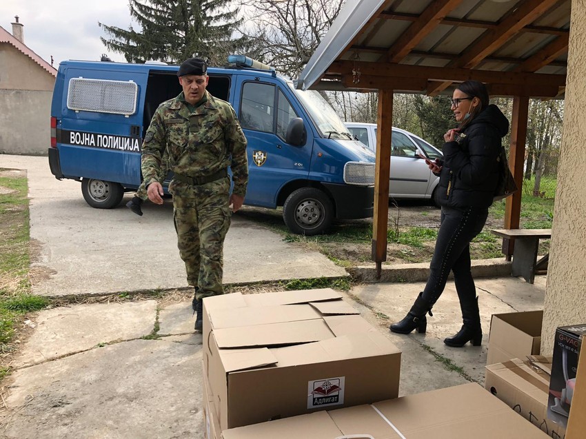 Preuzimanje donacije knjiga