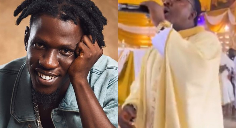 Watch Catholic Priest perform King Paluta’s ‘Aseda’ during offertory time